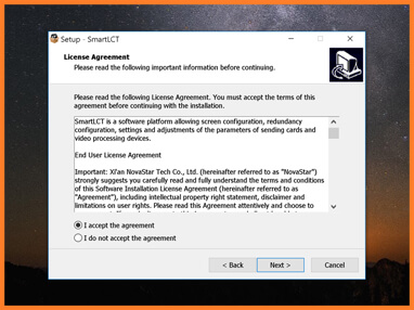 NovaStar LCT Smart · software installation instructions
