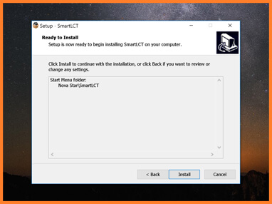 NovaStar LCT Smart · software installation instructions
